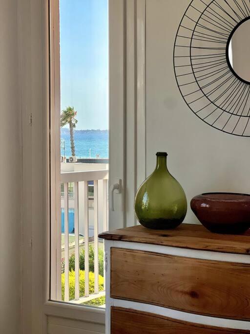 Tres Bel Appartement Vue Mer Six-Fours-les-Plages Eksteriør bilde