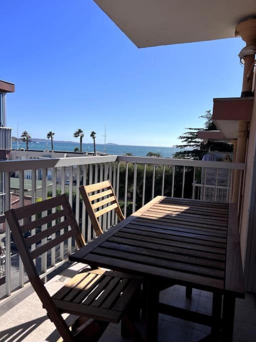 Tres Bel Appartement Vue Mer Six-Fours-les-Plages Eksteriør bilde