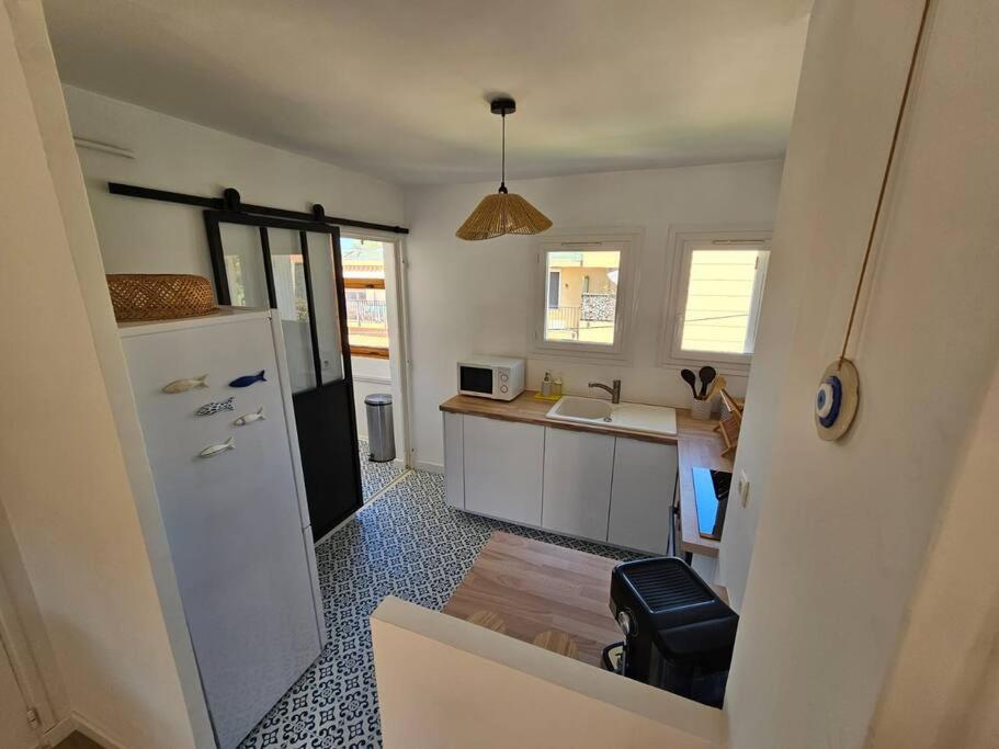 Tres Bel Appartement Vue Mer Six-Fours-les-Plages Eksteriør bilde