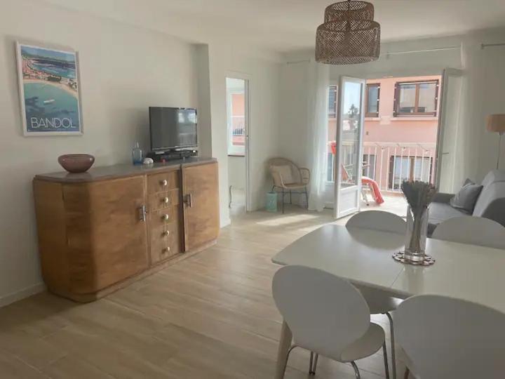 Tres Bel Appartement Vue Mer Six-Fours-les-Plages Eksteriør bilde